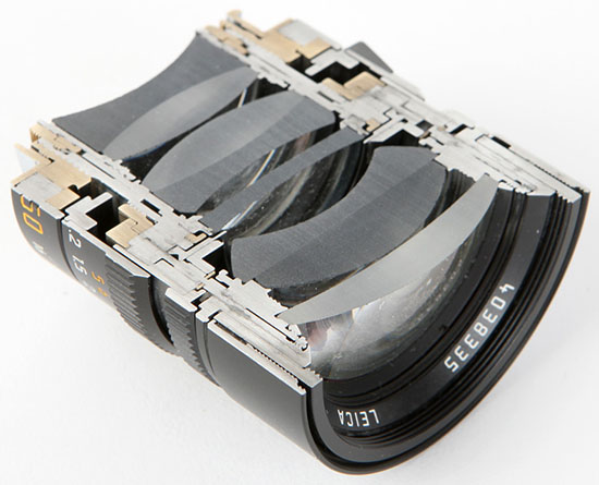 Leica Lens Cutaways