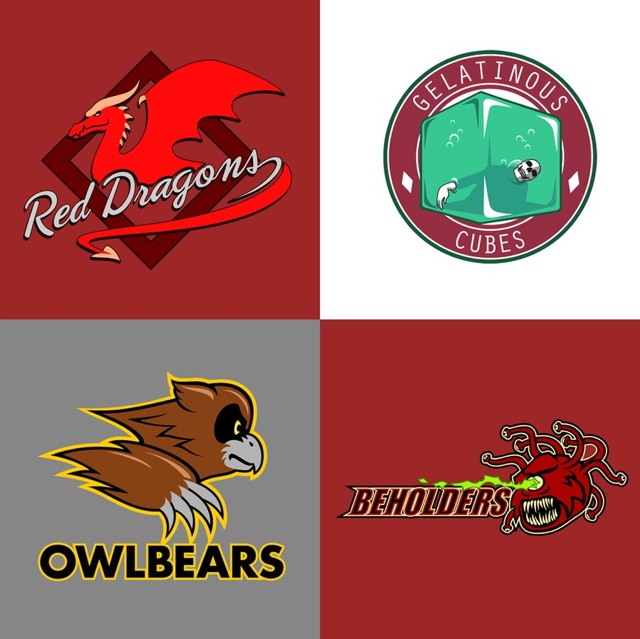 Dungeons & Dragons Themed Sports T-Shirts