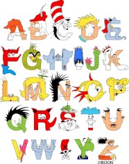 Dr Seuss Alphabet By Mike Boon