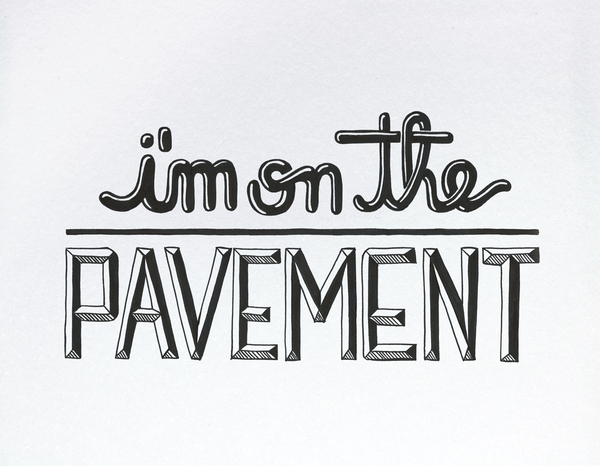 Hand Lettered Video for Bob Dylan Subterranean Homesick Blues