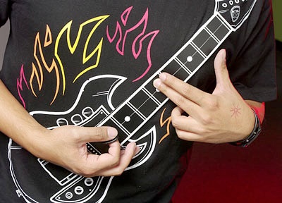 Electronic Rock Guitar T-Shirt