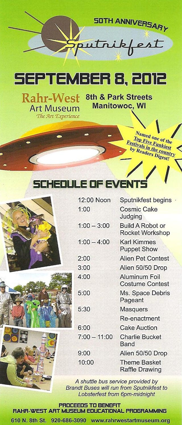 Sputnikfest 2012 Event Schedule