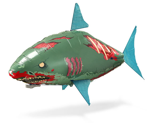 Zombie Shark Air Swimmer R/C at ThinkGeek