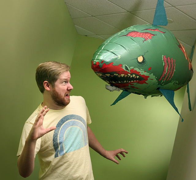 air swimmers inflatable flying shark