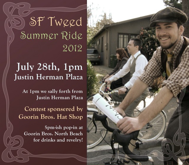 San Francisco Summer Tweed Ride 2012