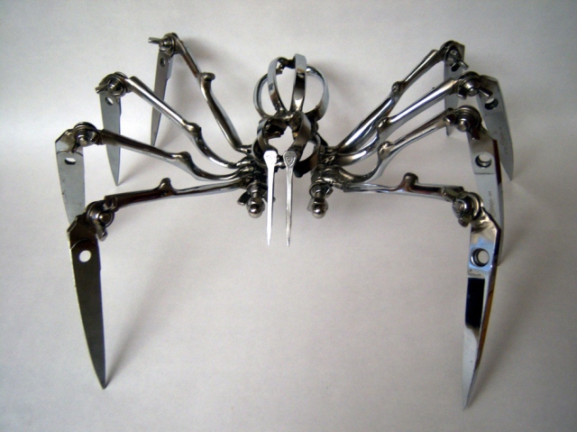 Scissor Spiders by Christopher Locke