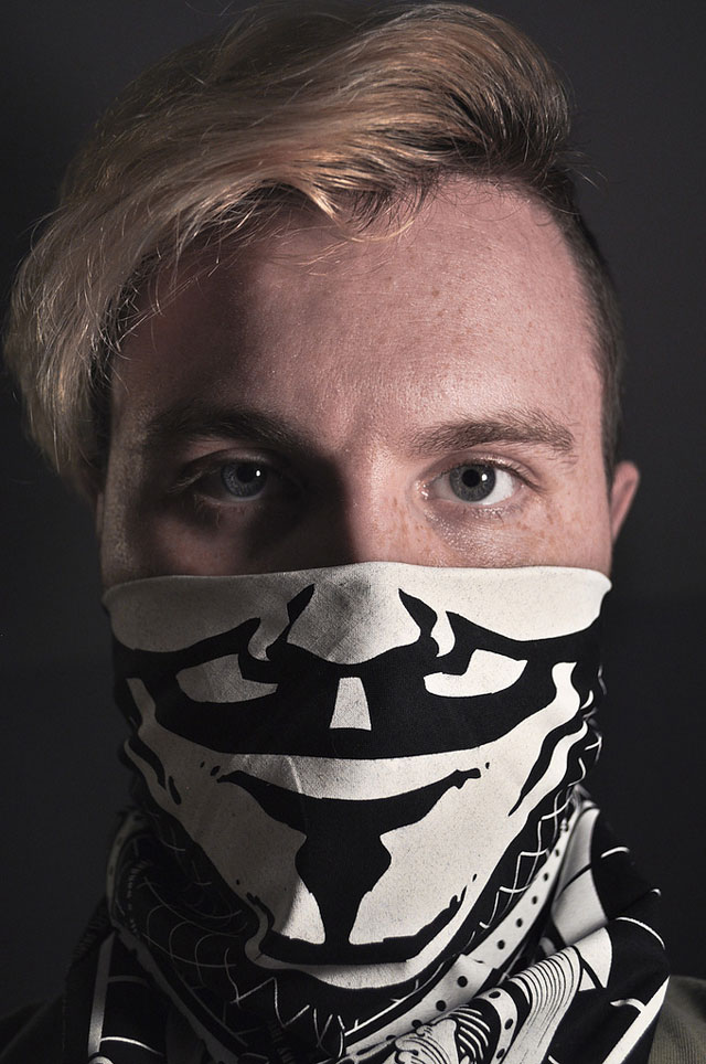 Guy Fawkes Bandana for Occupy Protestors