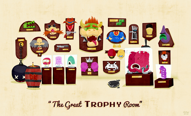 The Great Trophy Room by Ian Glaubinger