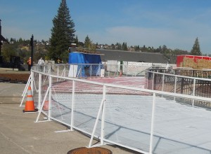 How Warm Weather Outdoor Ice Rinks are Made