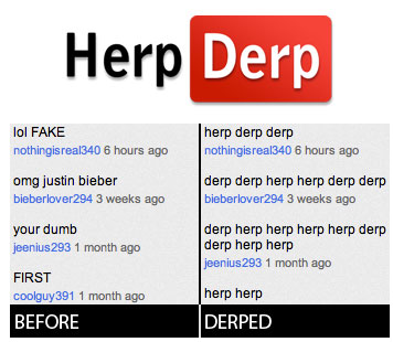 Herp Derp for YouTube by Tanner Stokes
