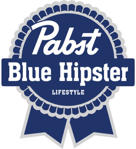 Pabst Blue Hipster