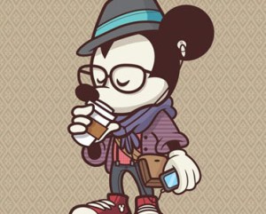 Hipster Mickey