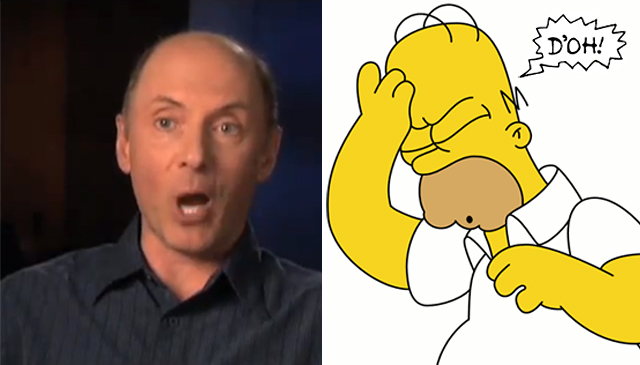 Dan Castellaneta Explains His Inspiration For The Homer Simpson D'oh!