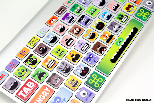 Little Monsters Macbook Keyboard Skin