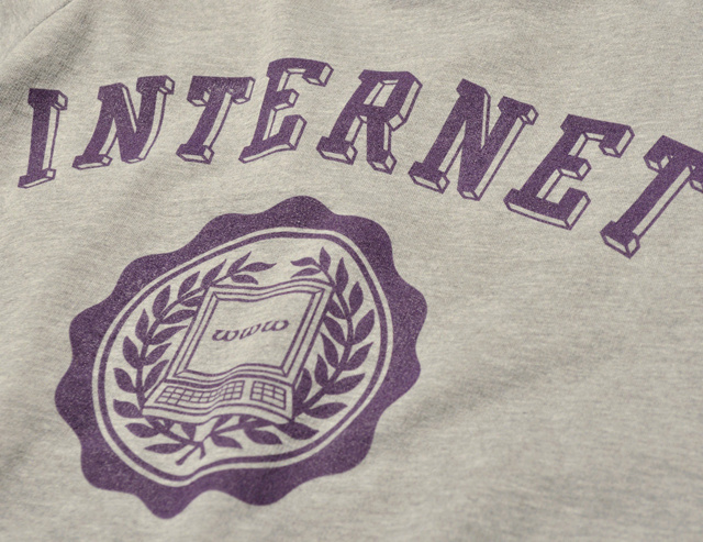 The INTERNET Sweatshirt by The Fourth Floor Print Shop
