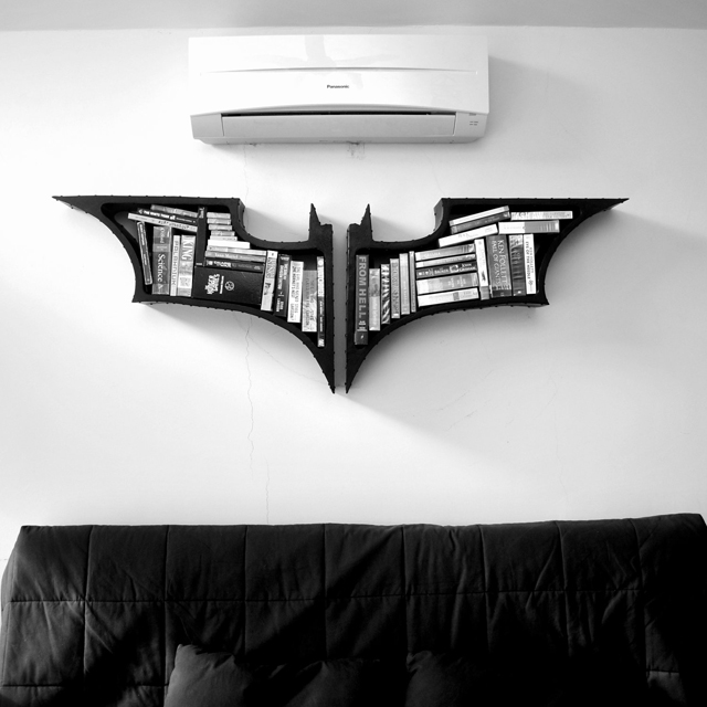 The Dark Knight Bookshelves