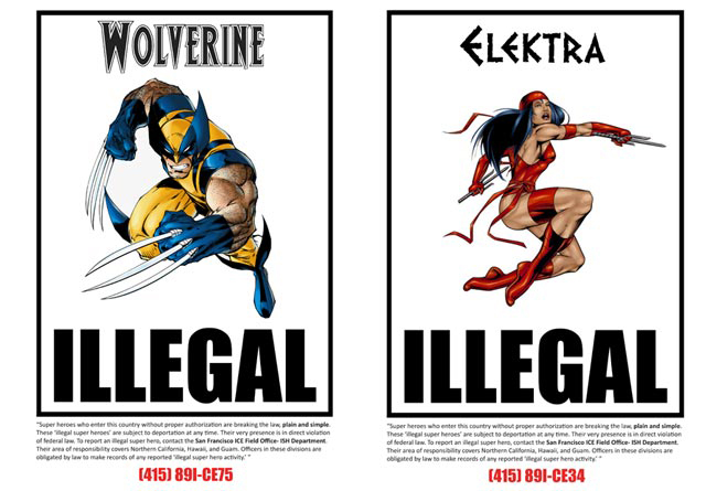 Illegal Super Heroes by Neil Rivas
