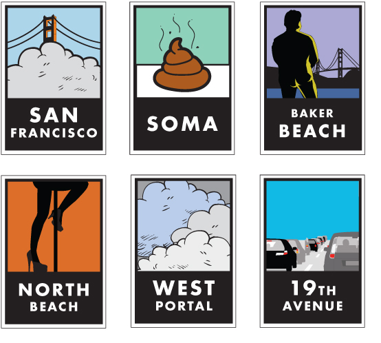 San Francisco Hoods by Irina Blok