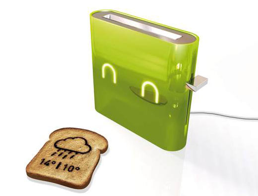 Jamy Weather Forecasting Smart Toaster by Nathan Brunstein