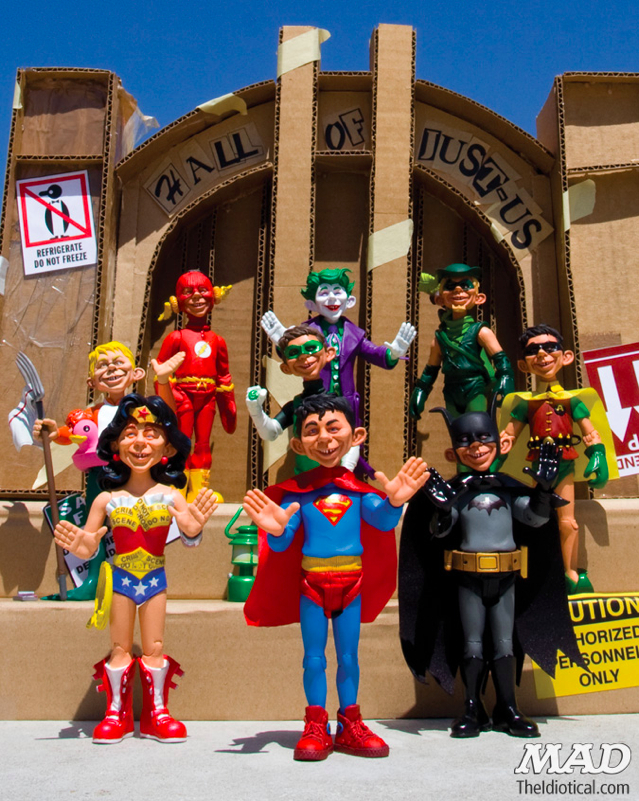 MAD Magazine's Just-Us League of Stupid Heroes Action Figures