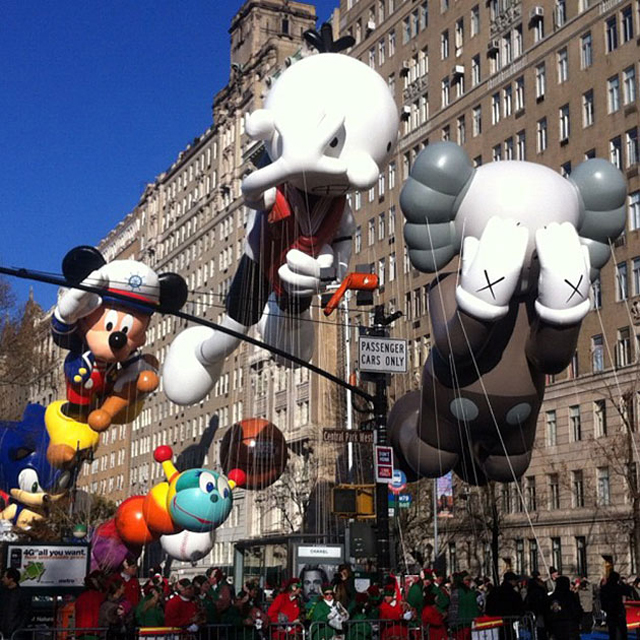 KAWS “Companion” Float For Macy’s Thanksgiving Day Parade