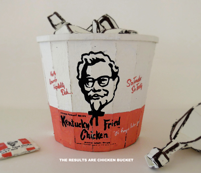 Kentucky Fried Chicken Bucket by Bill Barminski
