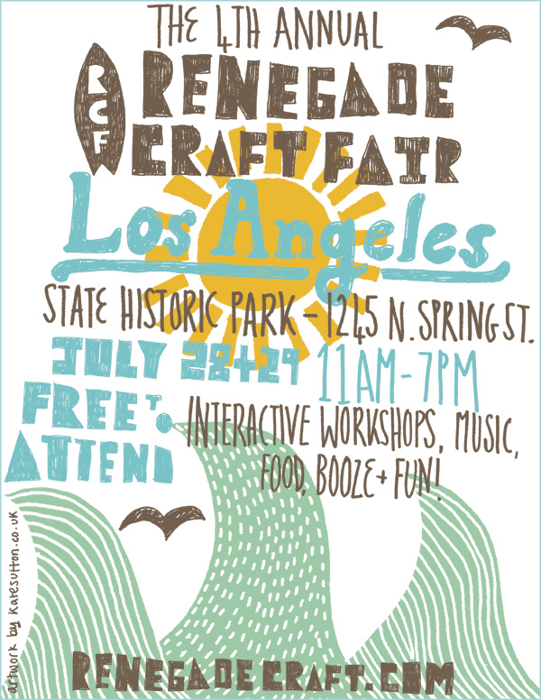 The Fourth Annual Renegade Craft Fair in Los Angeles