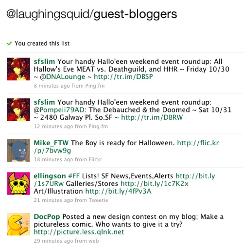 Laughing Squid Guest Bloggers