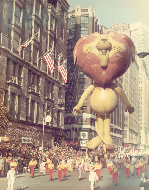 Linus the Lionhearted in Macy's Thanksgiving Day parade