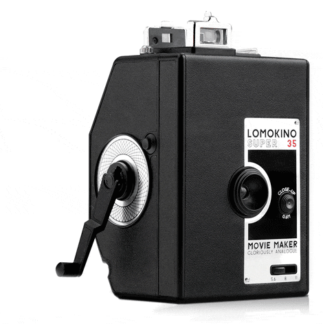 Lomokino windup 35mm movie camera