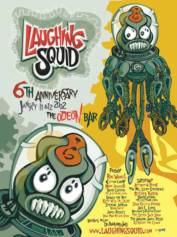 Laughing Squid Poster