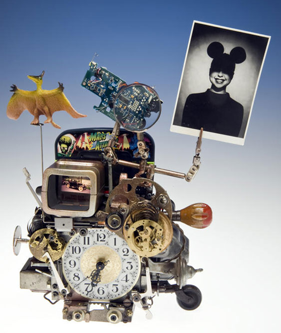 Fantasy clocks by Richard Birkett