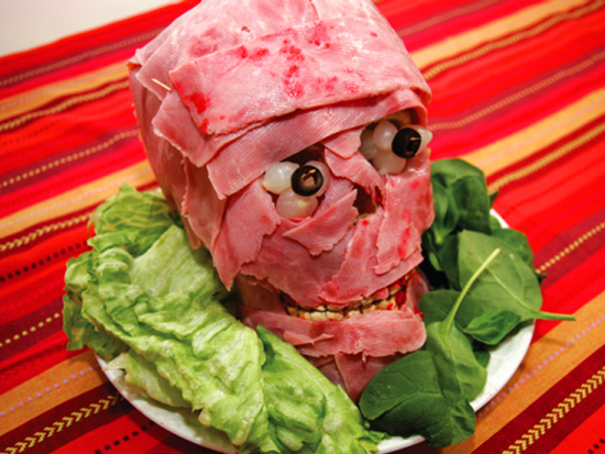 Halloween Meat Head