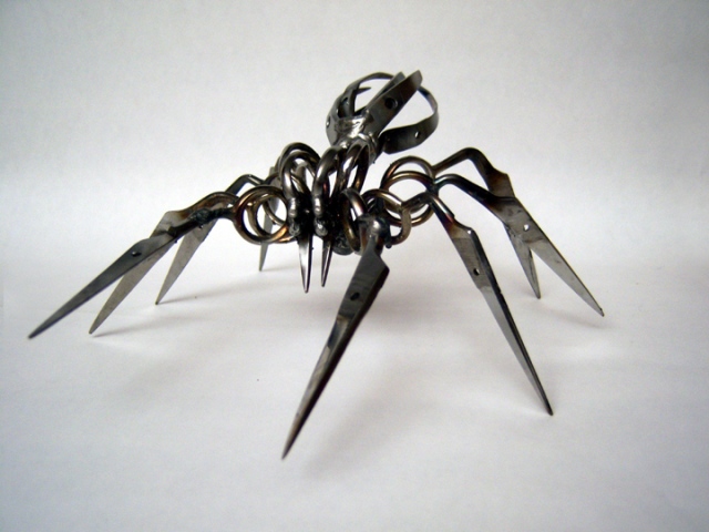 Scissor Spiders by Christopher Locke