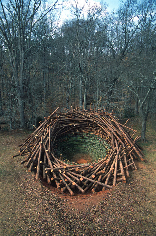 Clay Nest by Nils Udo