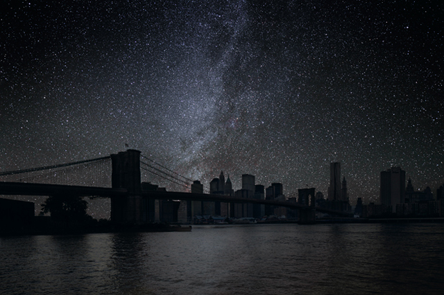Darkened Cities by Thierry Cohen (New York)