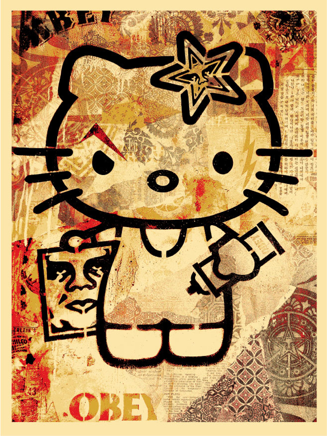 Obey Hello Kitty