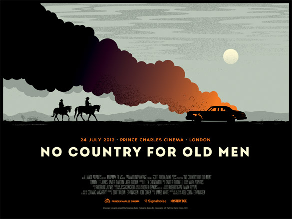 No Country For Old Men Poster by James White