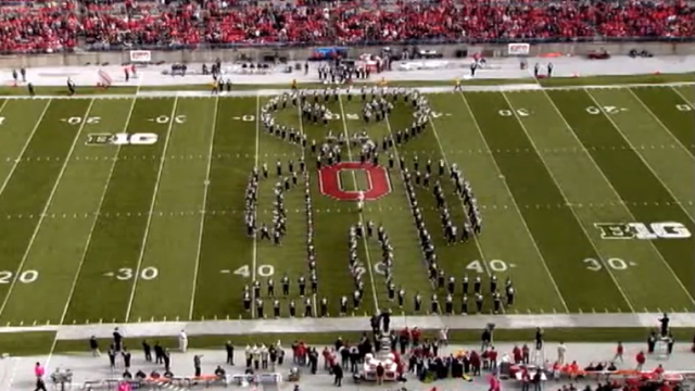 The Ohio State Marching Band is "Out of this World"