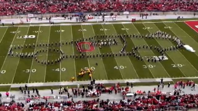 The Ohio State Marching Band is "Out of this World"