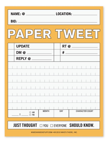 Paper Tweet