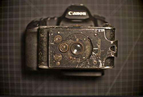 1920s Pocket Camera digital conversion by Jason Bognacki