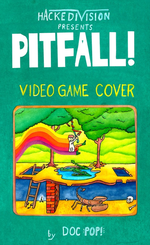Pitfall Cover Art by Doc Pop