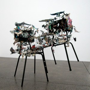 Photo Collage Sculptures by Peter Madden