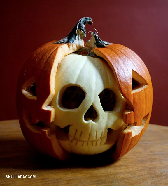 Pumpkin Anatomy Skull