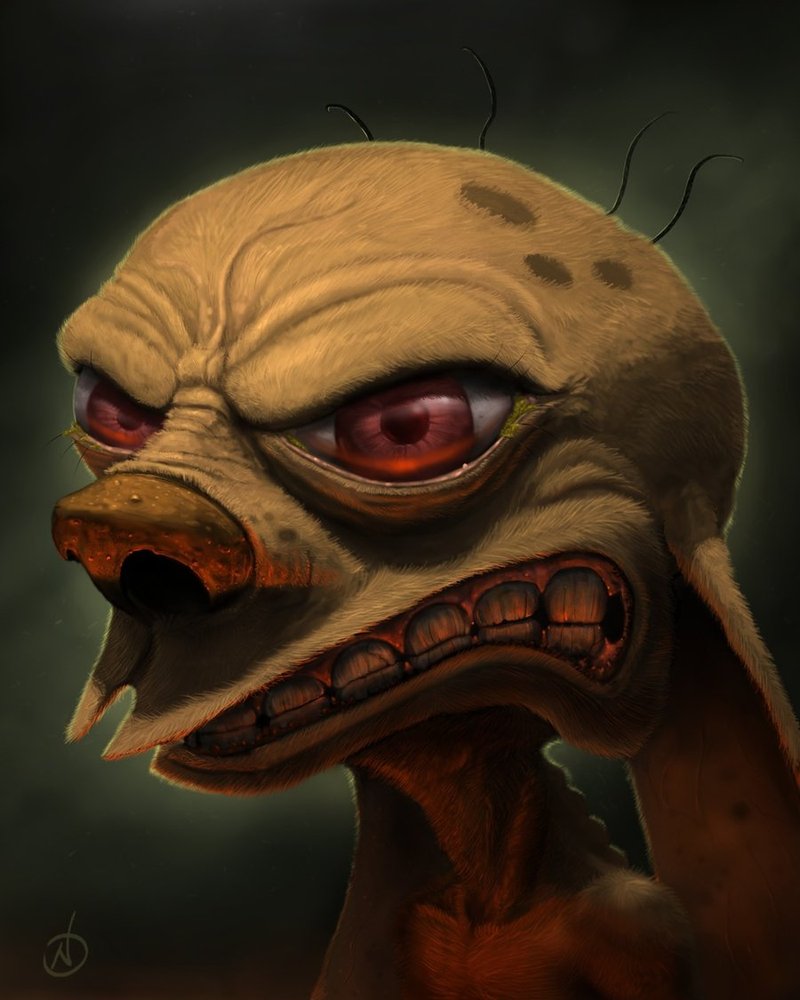Hyper-Realistic Illustrations of Ren and Stimpy