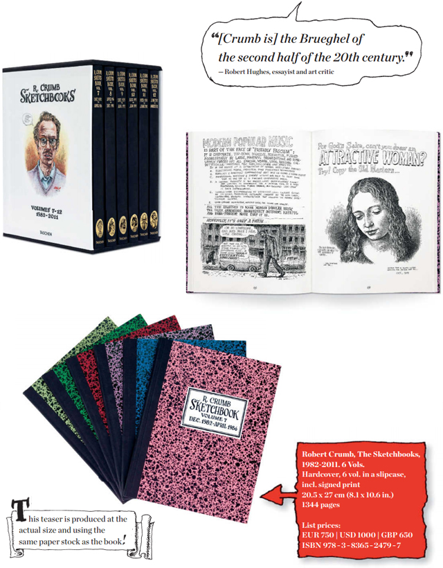 Robert Crumb: The Sketchbooks: 1981 - 2012