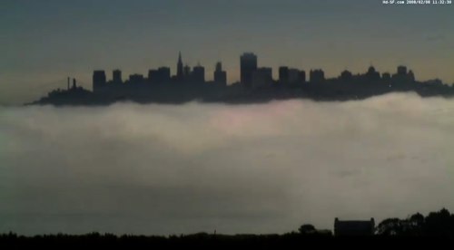 San Francisco Fog Time Lapse