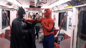Spider-Man VS Batman in Toronto