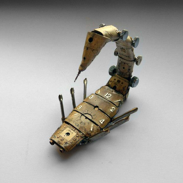 A Mechanical Scorpion by JM Gershenson-Gates